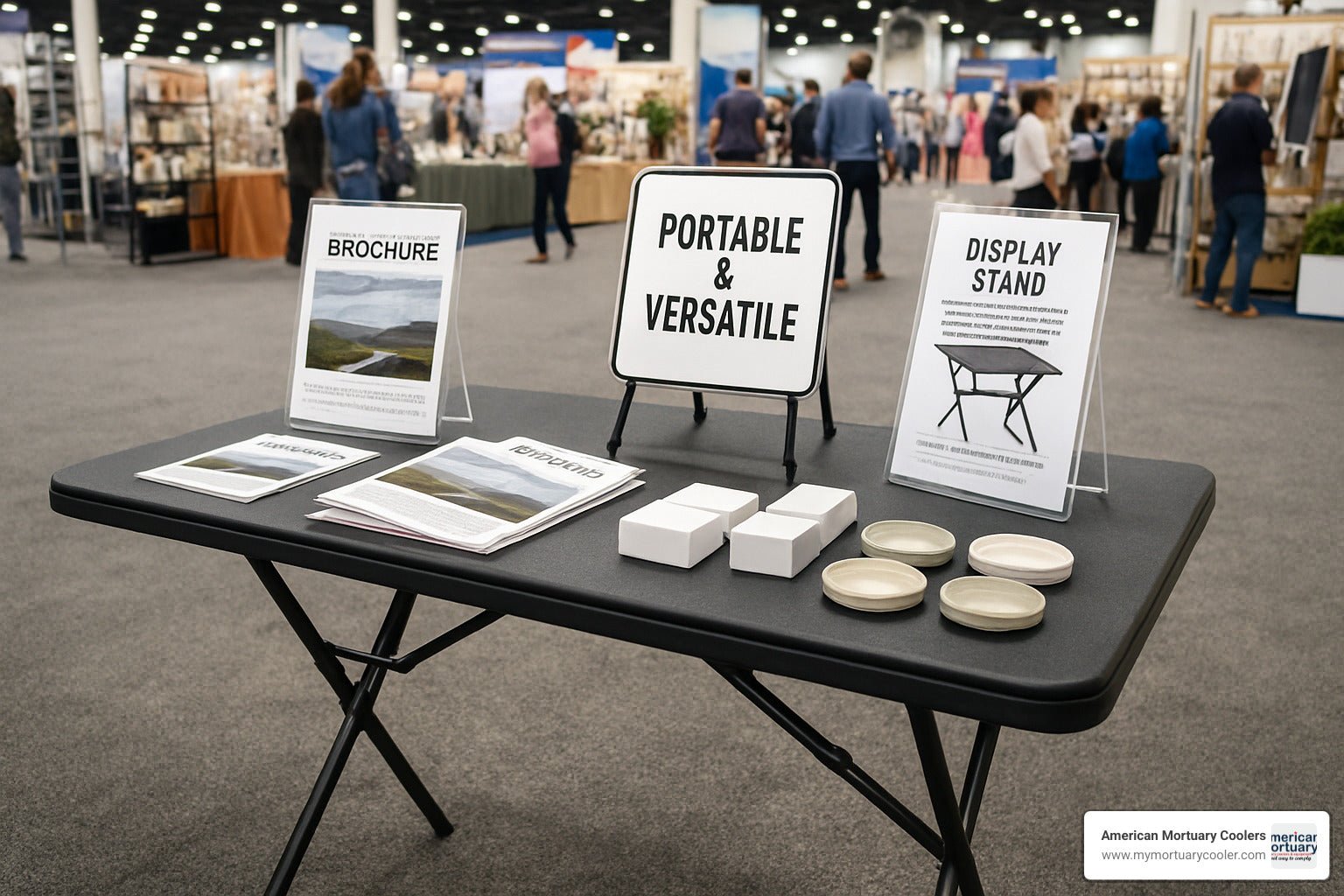Beginner’s Guide to Choosing the Best Folding Display Table - American Mortuary Coolers & Equipments Beginner’s Guide to Choosing the Best Folding Display Table - American Mortuary Coolers & Equipments